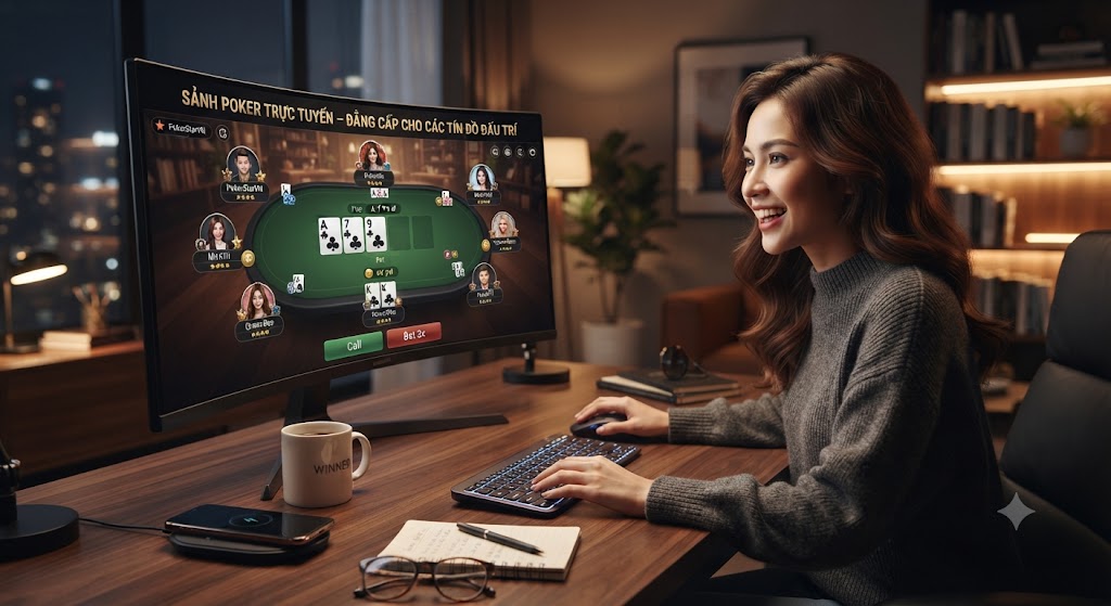 sảnh poker trực tuyến
