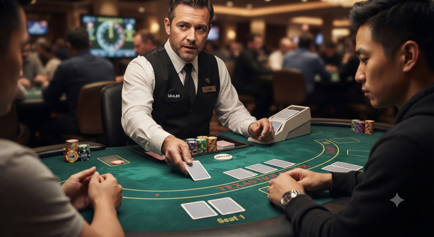 cách chia poker
