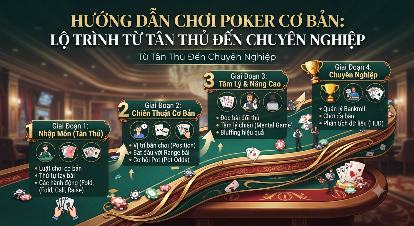 hướng dẫn chơi poker cơ bản
