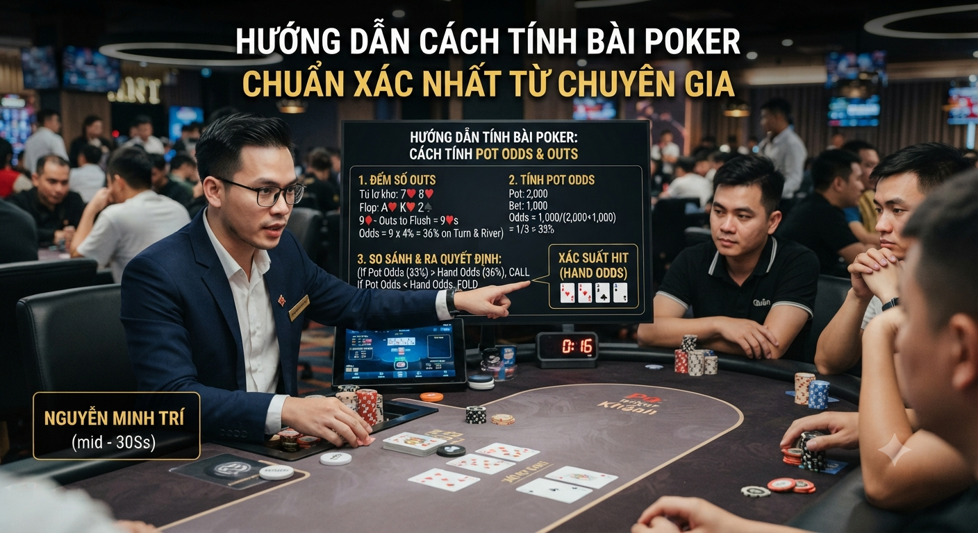 cách tính bài poker